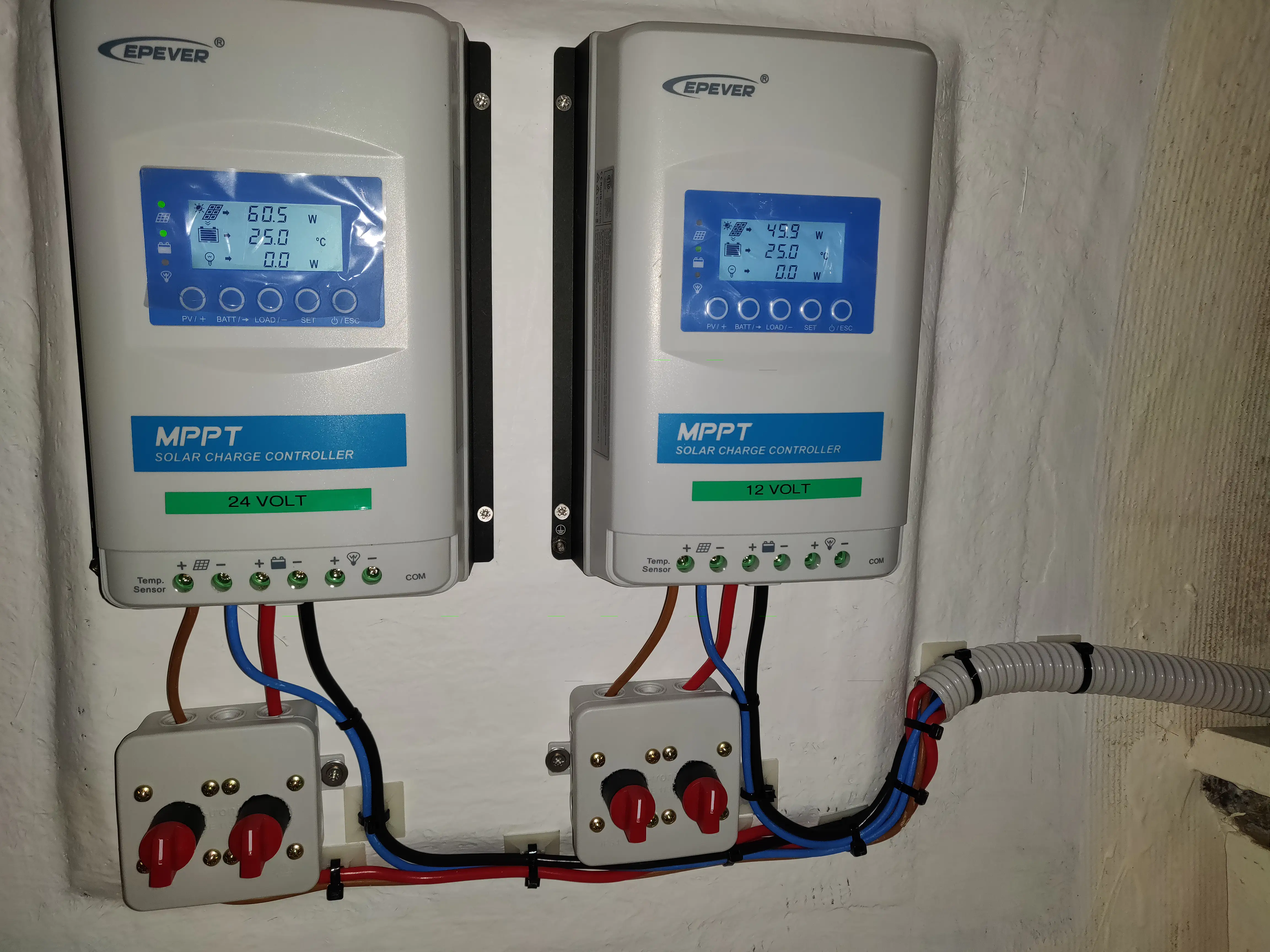 Contrôleurs MPPT dédiés pour les bancs de batteries basse tension.