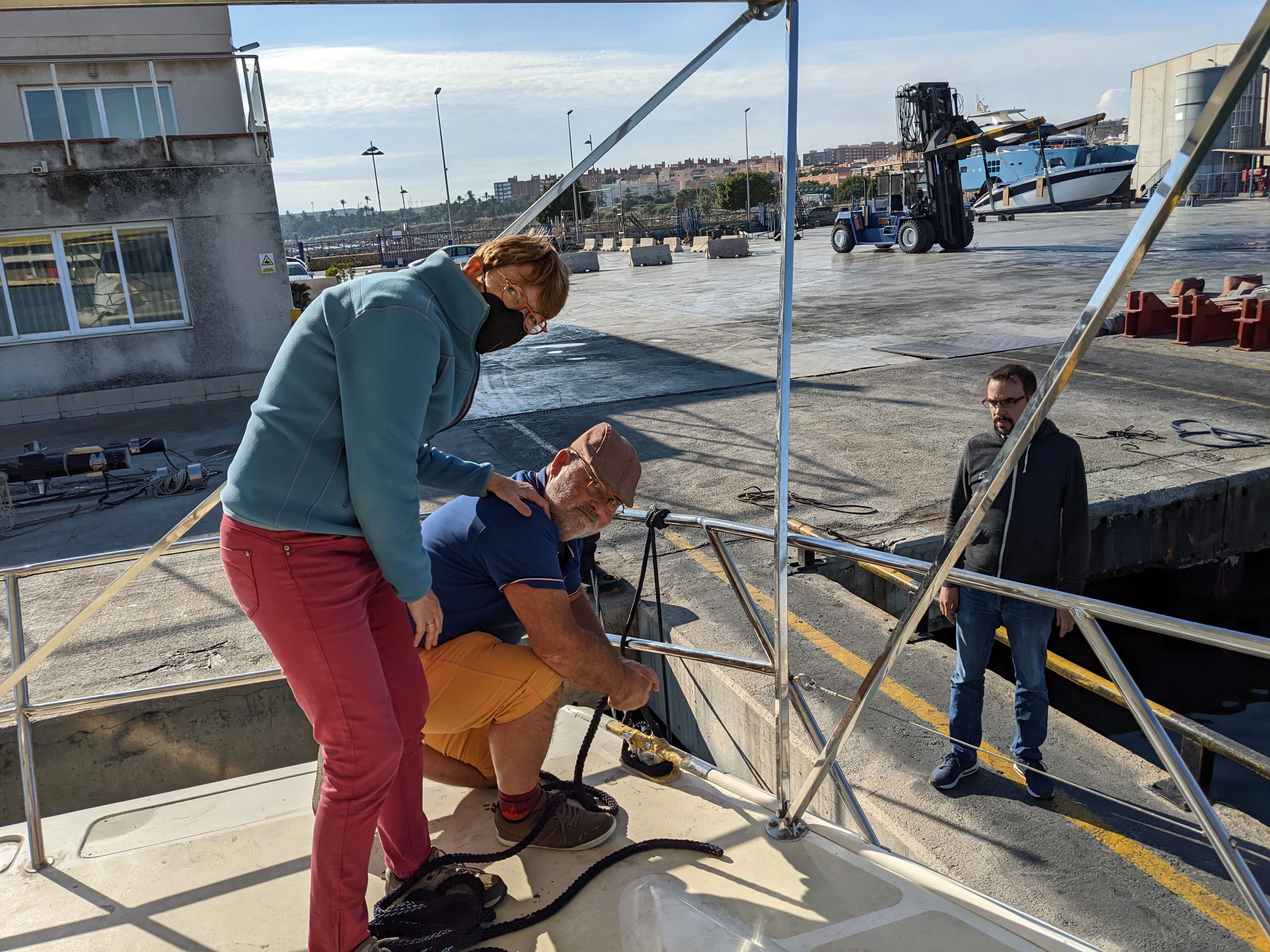 Casting off from Varadero STA