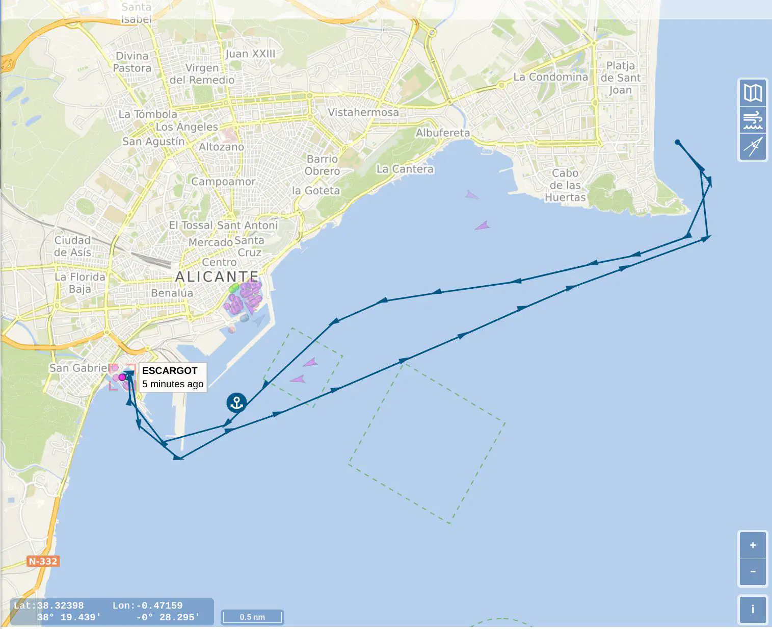 Notre navigation de Thanksgiving vers la plage de San Juan