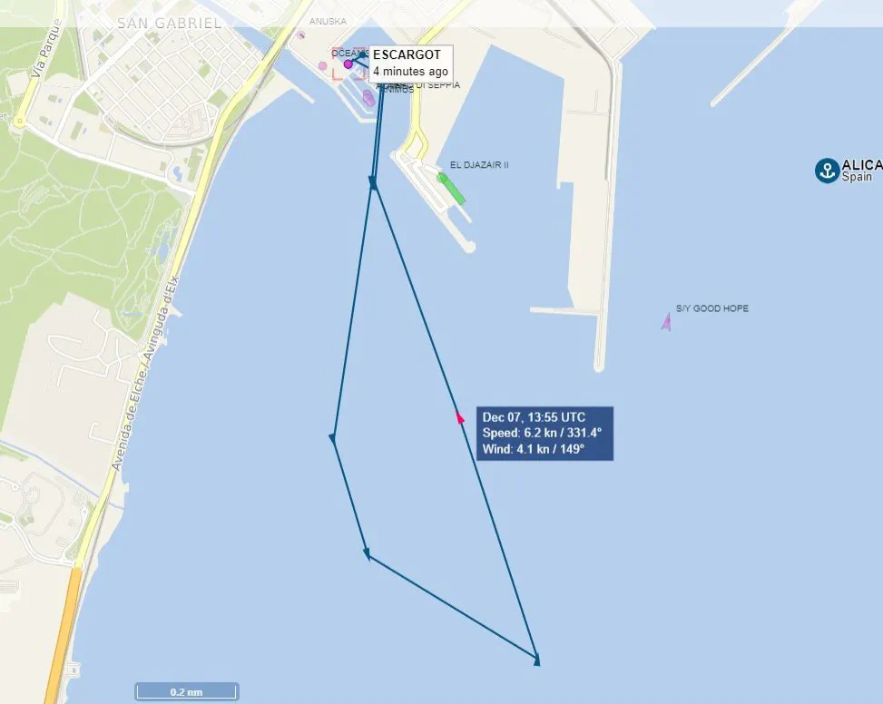 Short first navigation without our sea trial captain Short first navigation without our sea trial captain