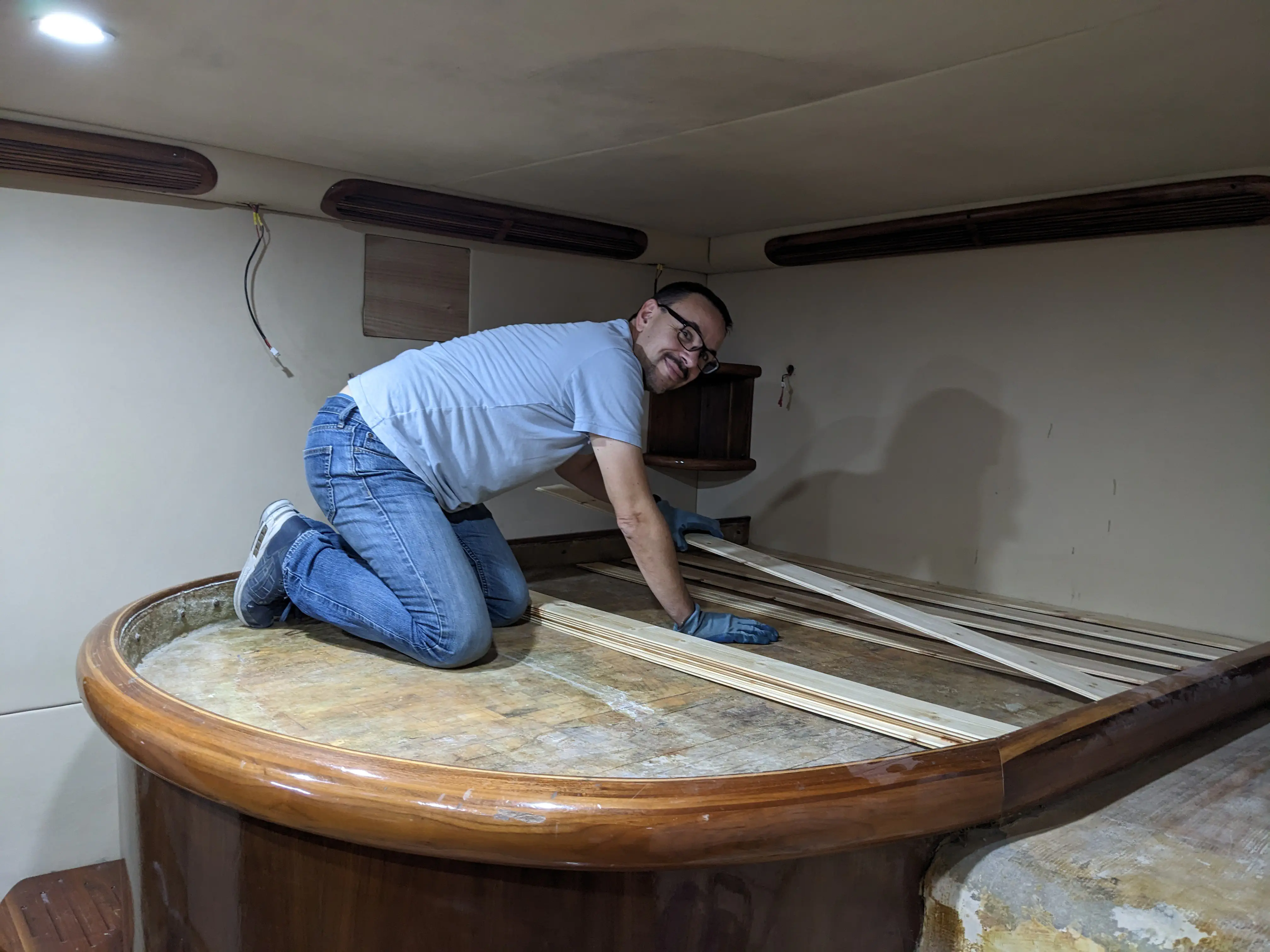 Bed slats for airflow