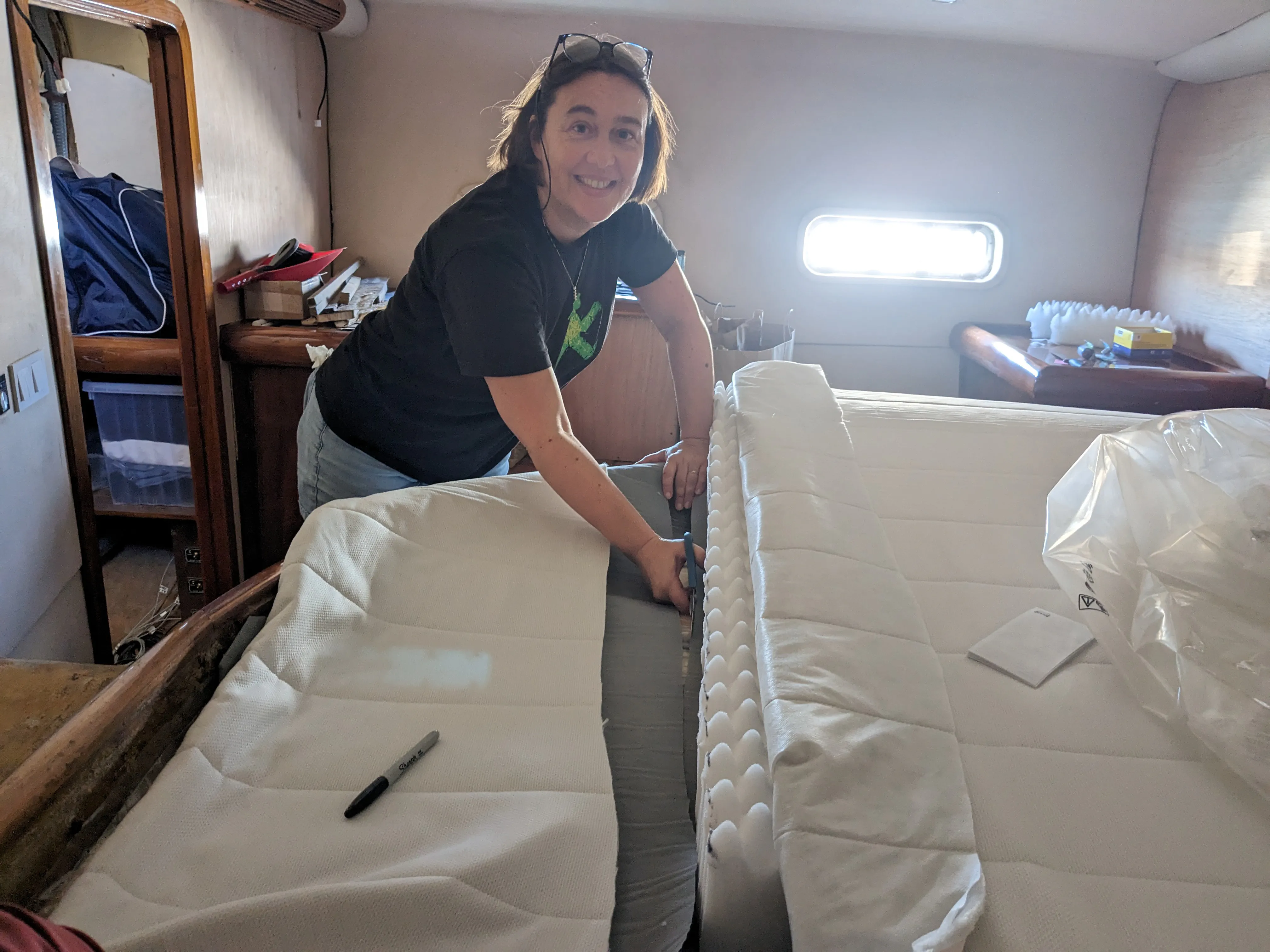 Custom shaped mattress