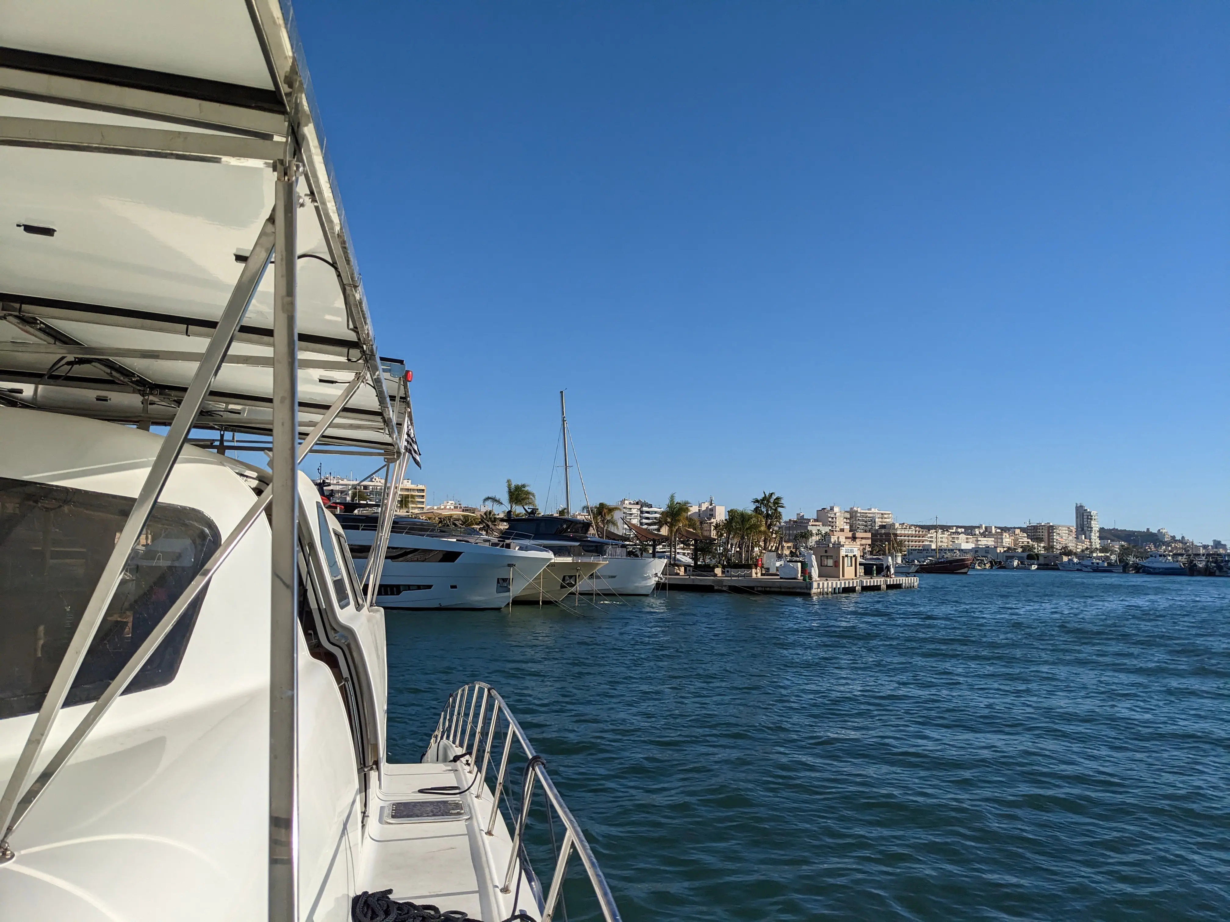 Départ de Santa Pola