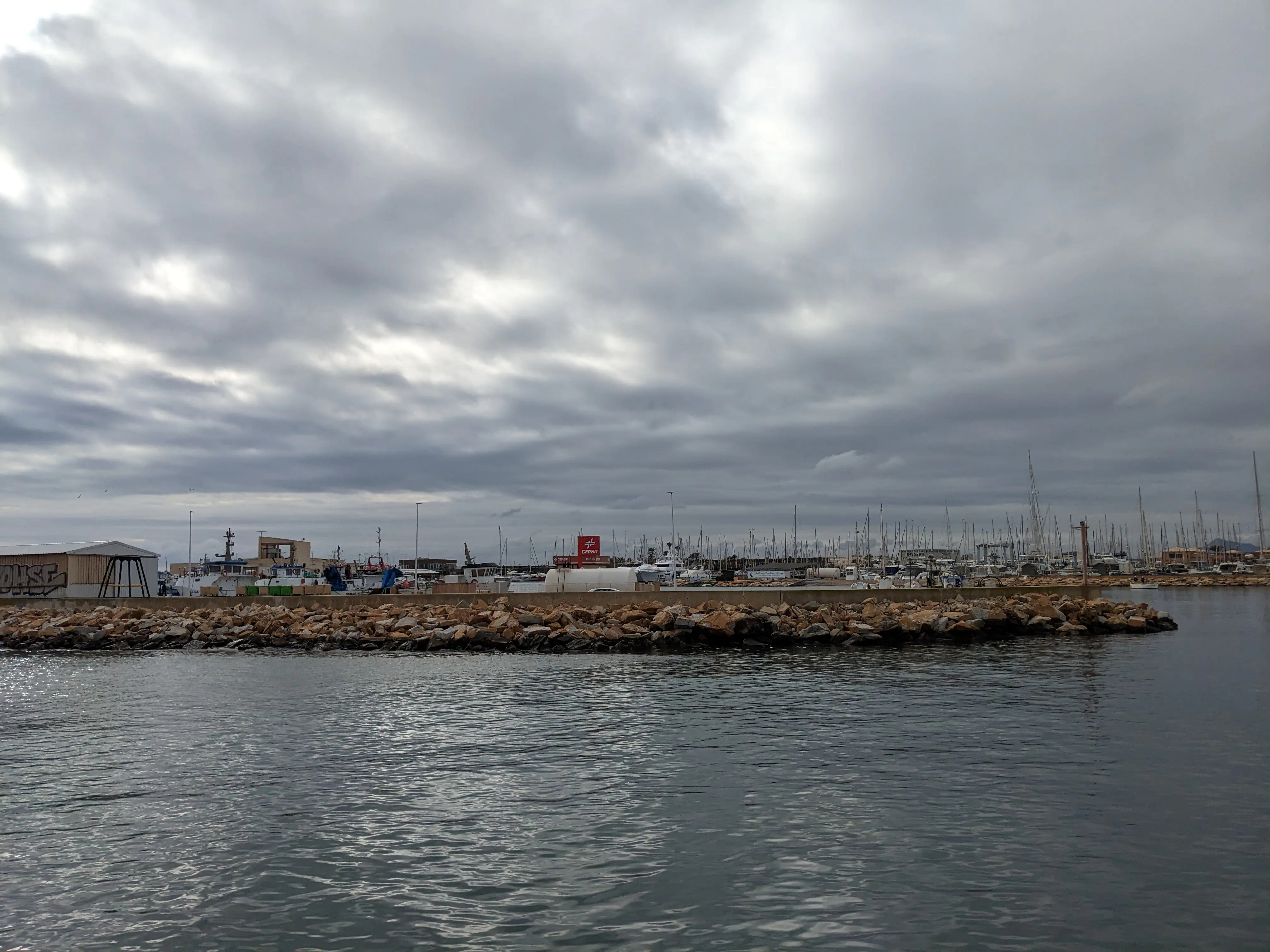 Arrivée à San Pedro del Pinatar