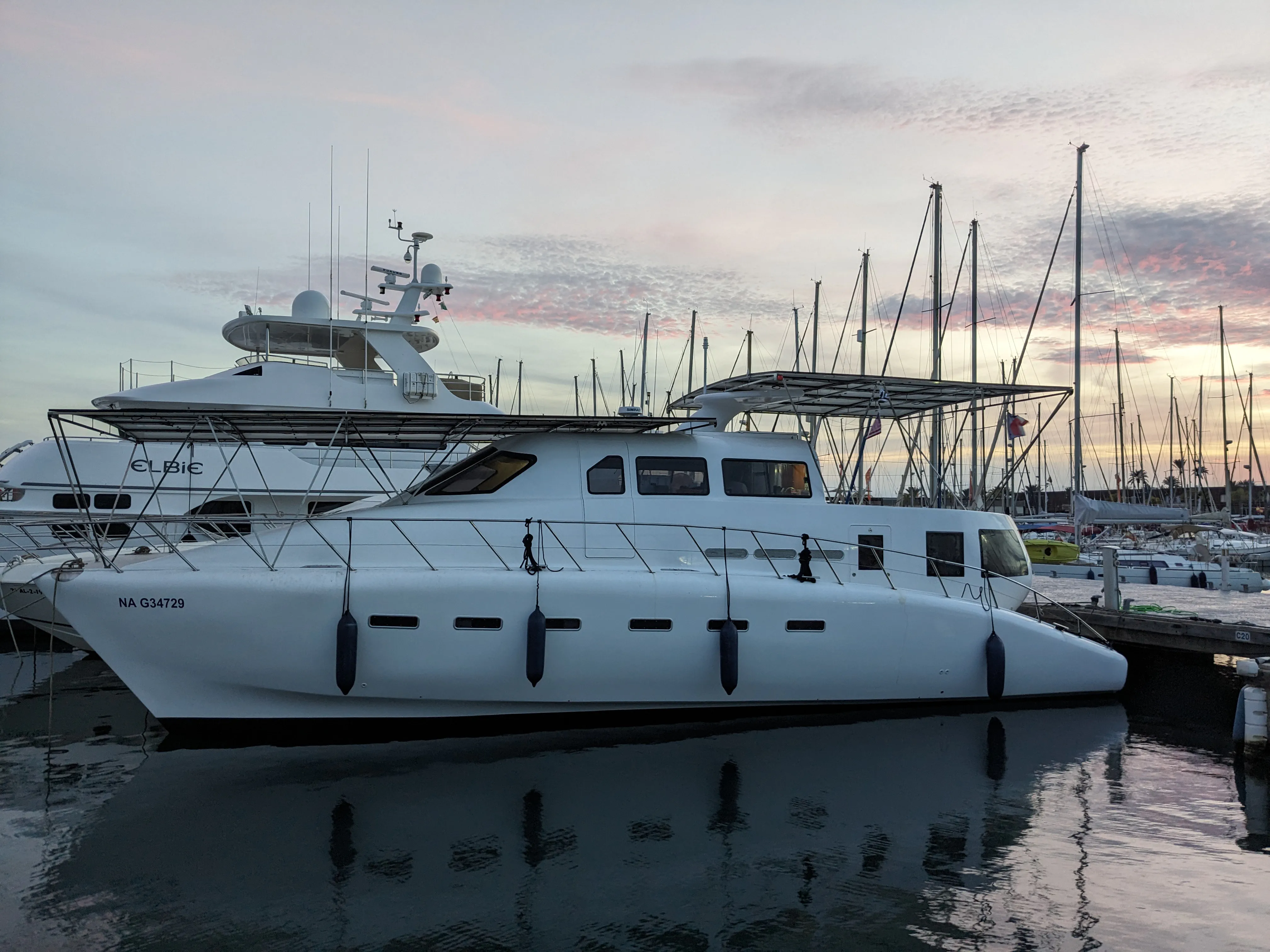 Docked in San Pedro del Pinatar Docked in San Pedro del Pinatar