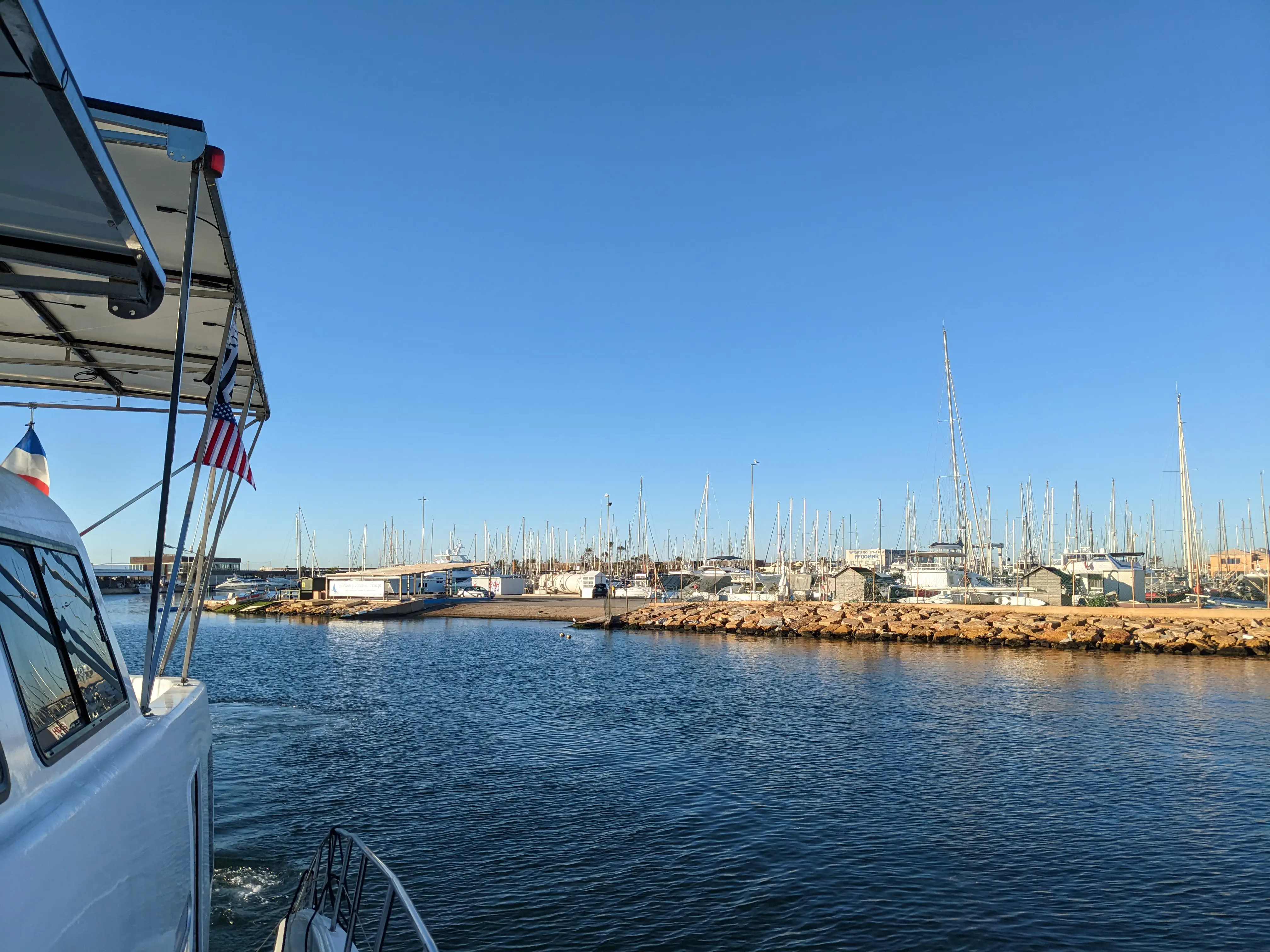 Départ de San Pedro del Pinatar