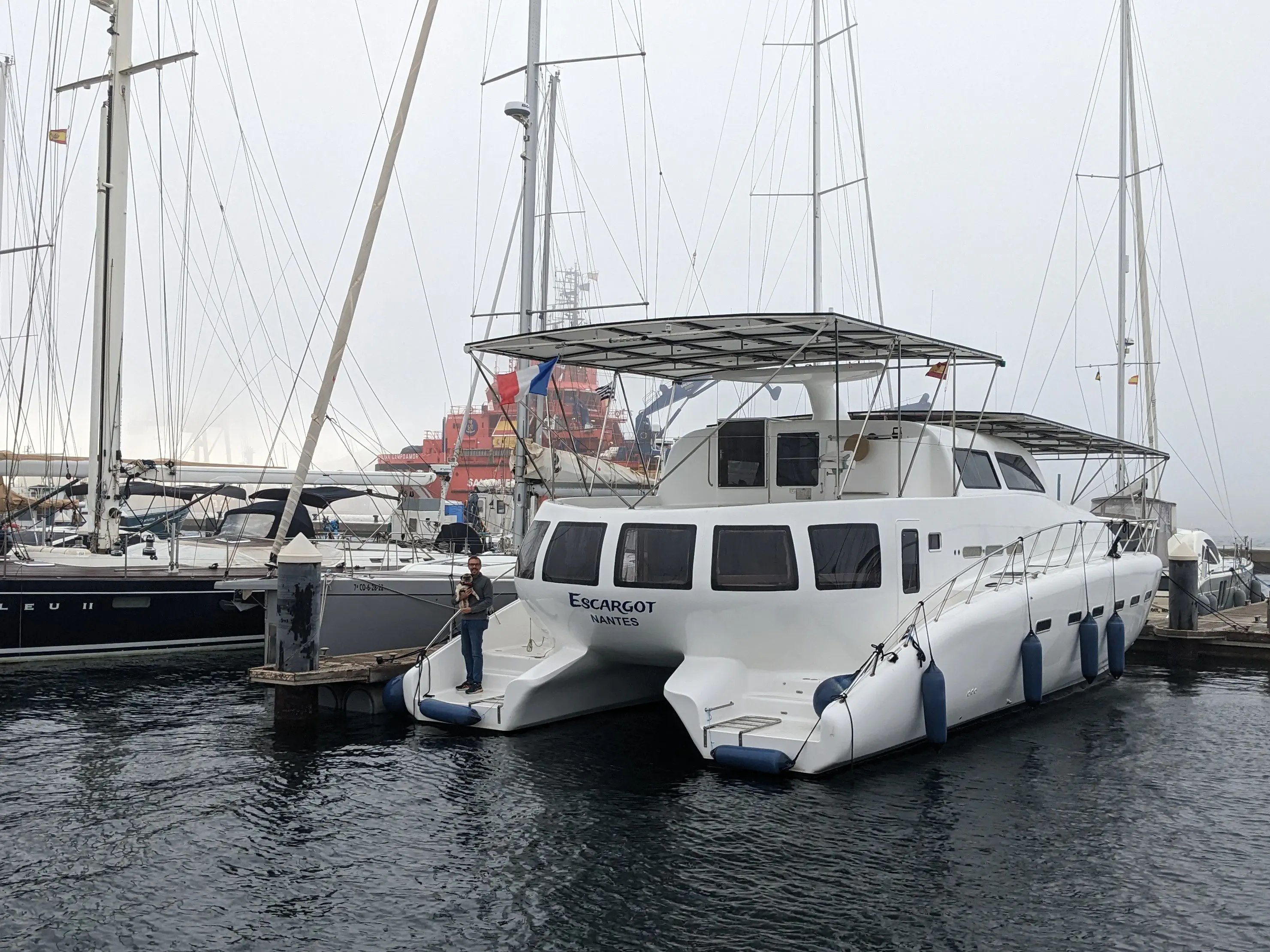 À quai à Carthagène