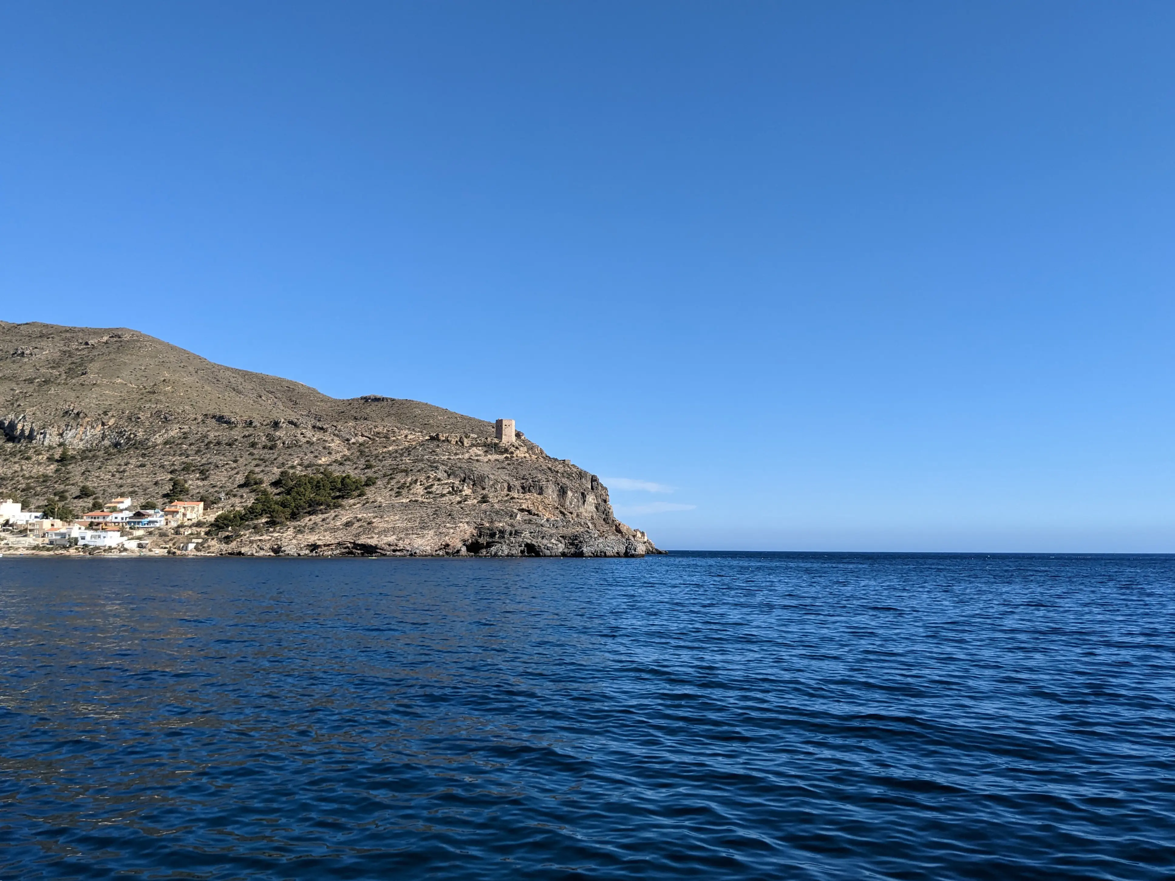 Départ de La Azohía