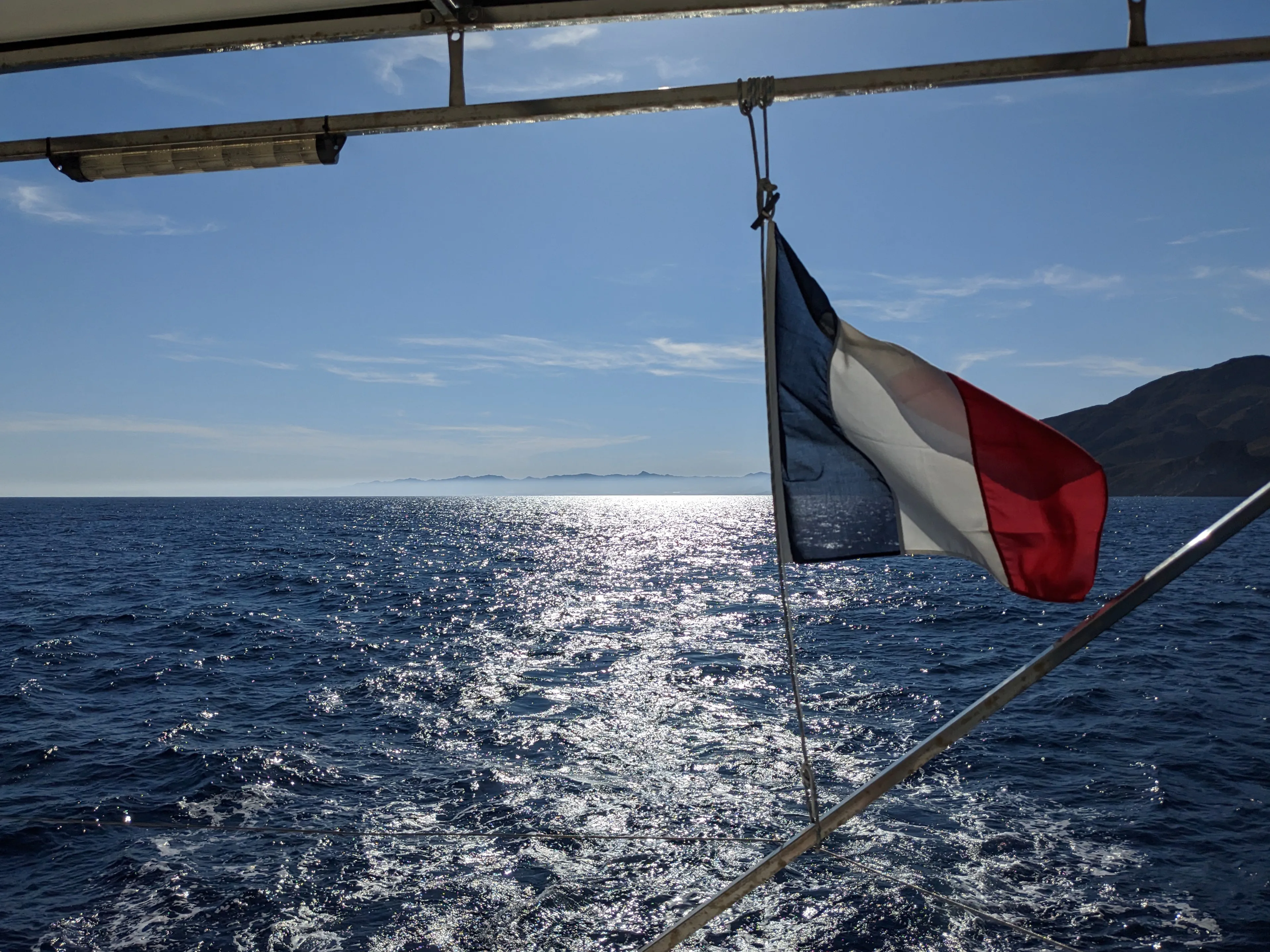 Passing Cape Tiñoso Passing Cape Tiñoso