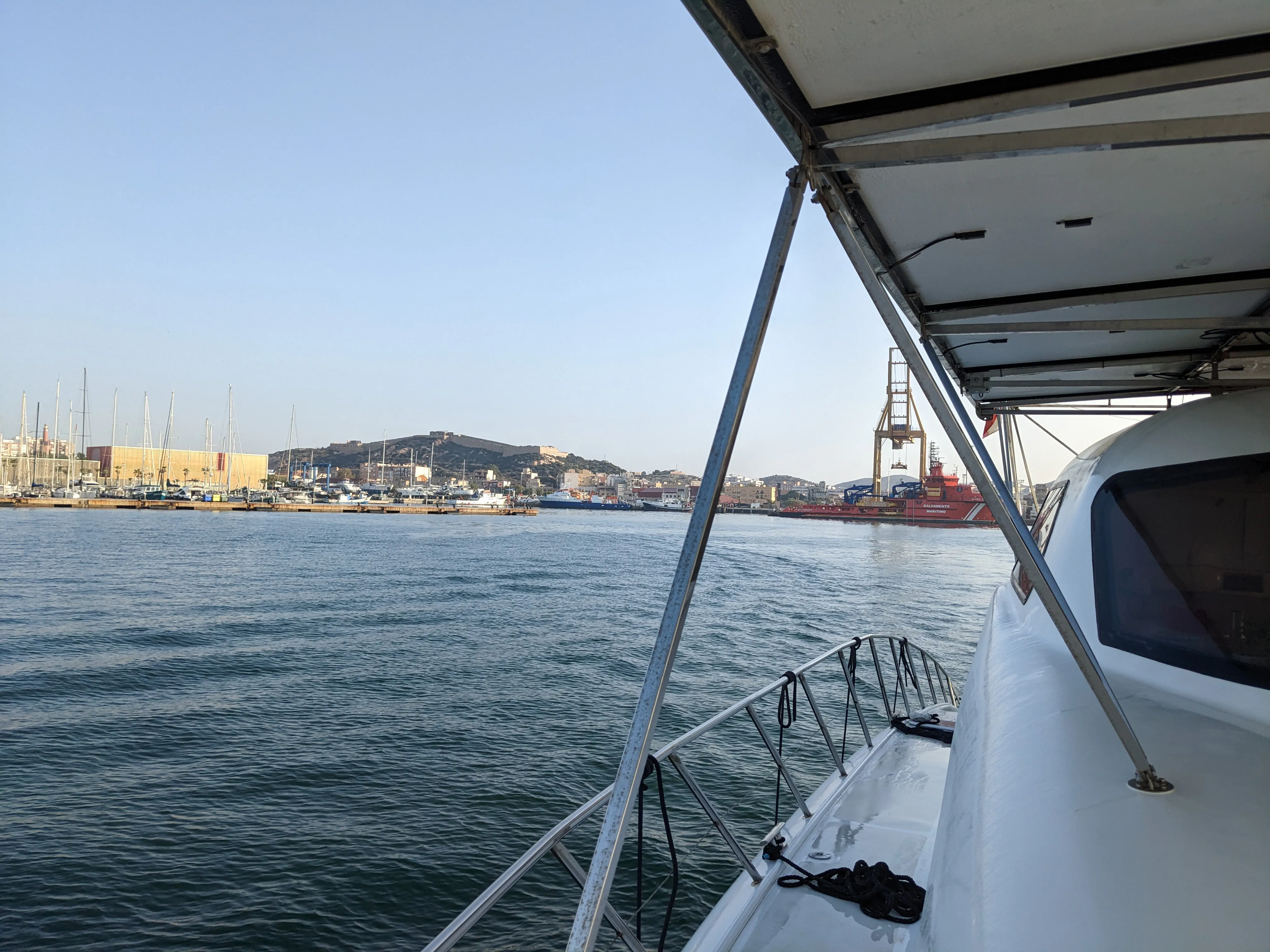 Leaving Cartagena