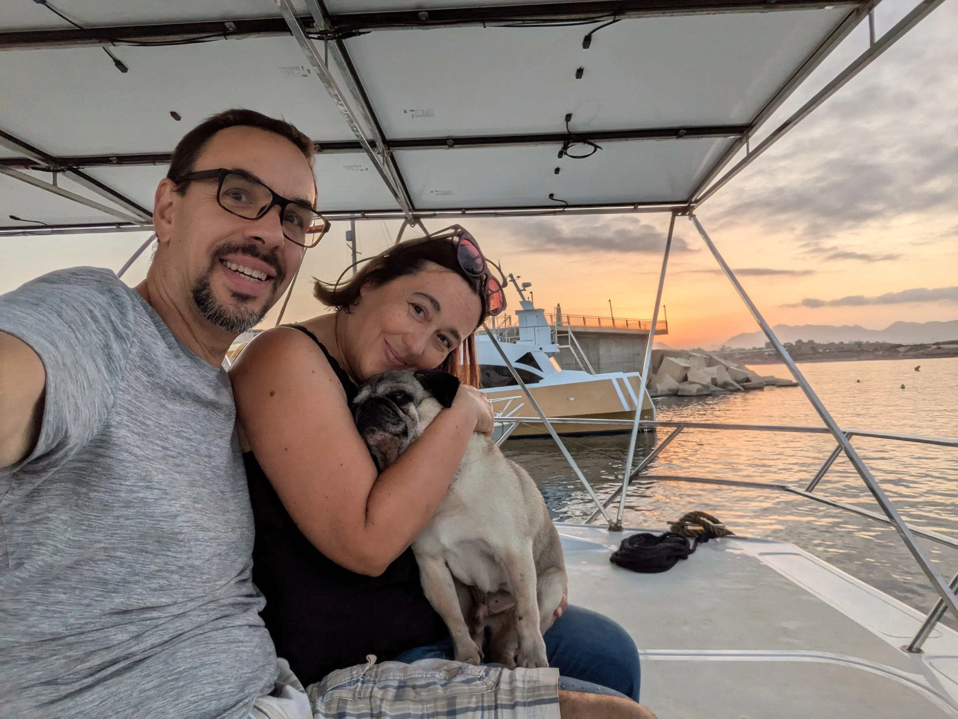 Moored in the Marina Puerto Deportivo Juan Montiel