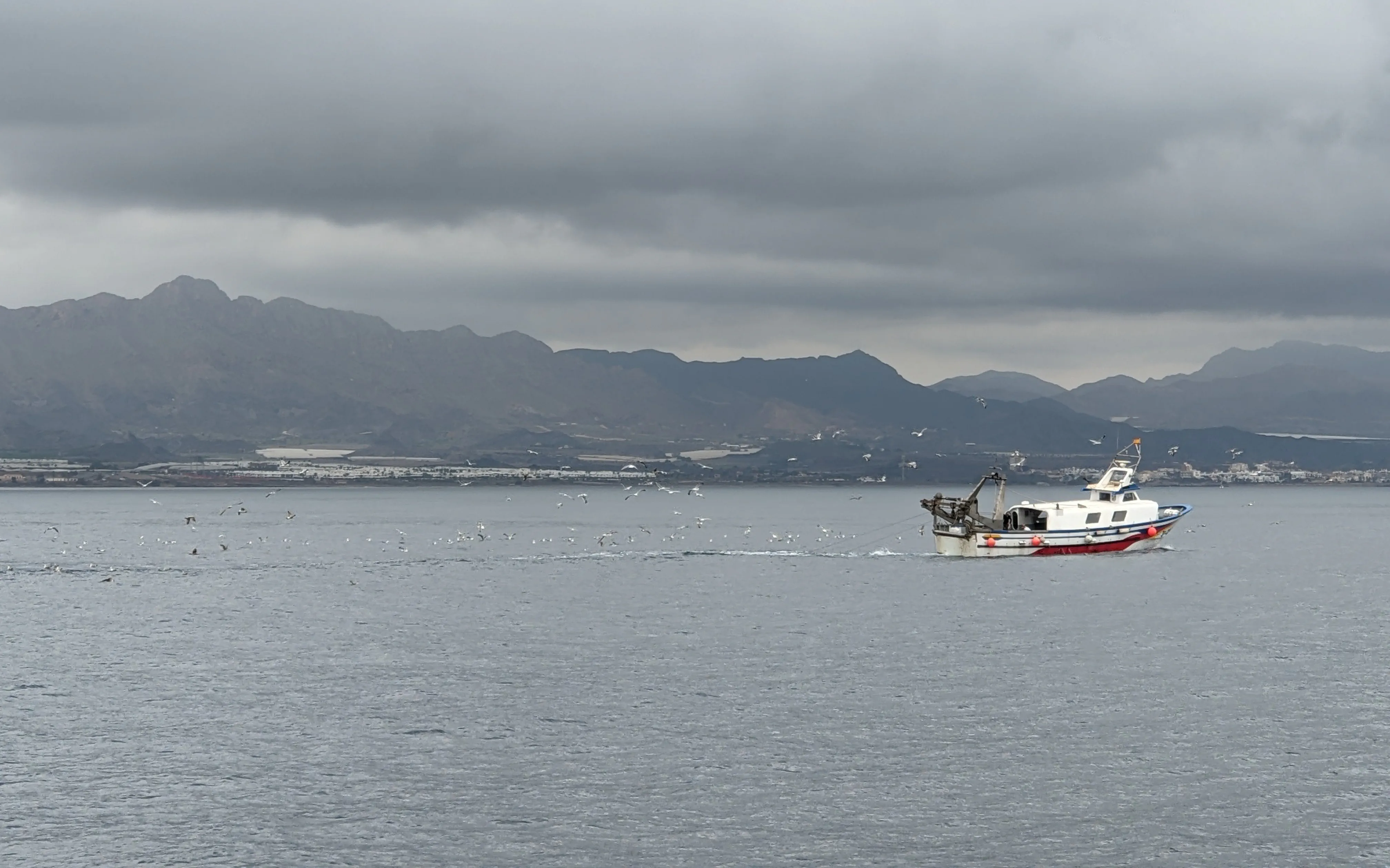 Fishing boat near Garrucha