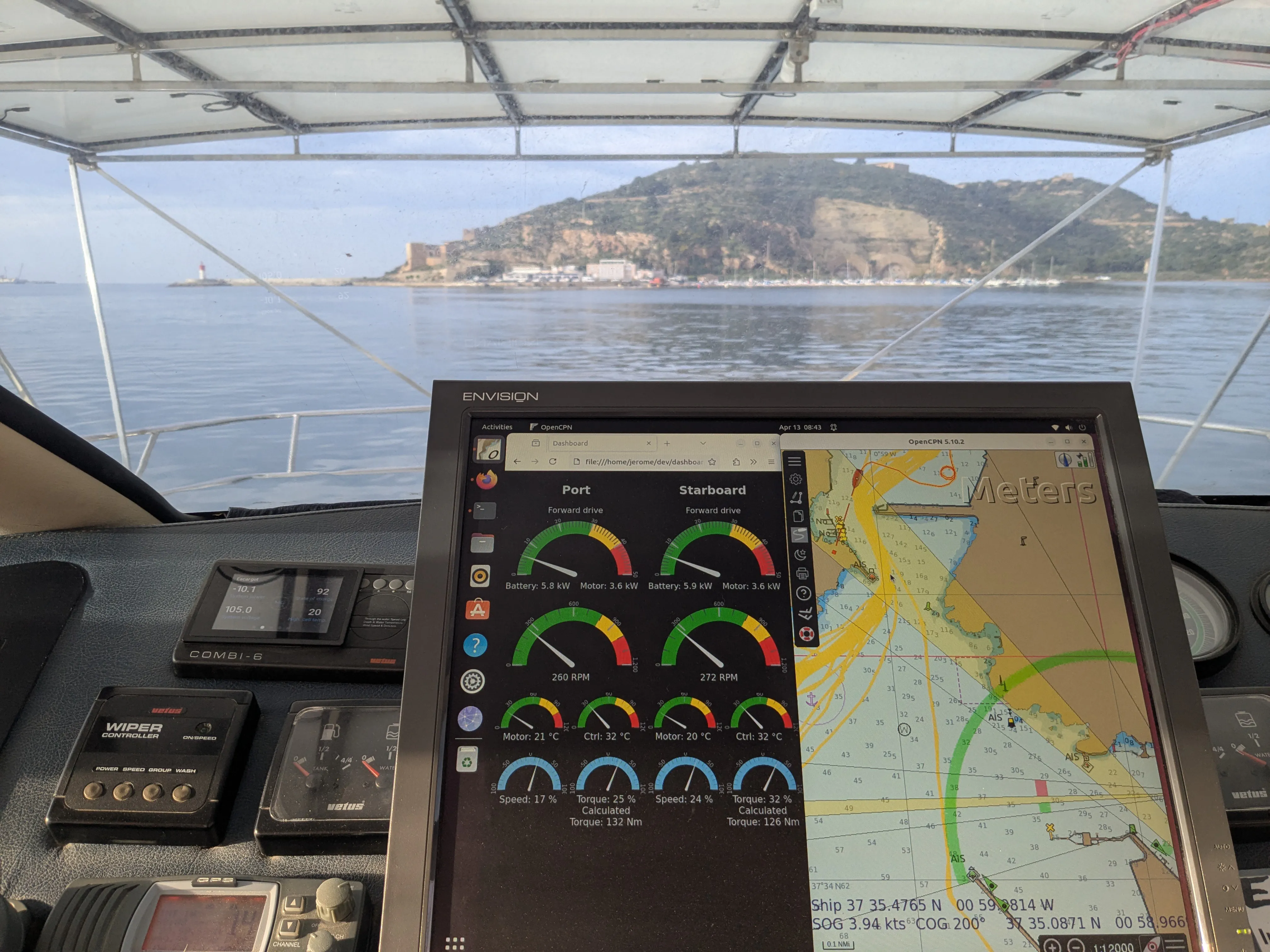 Autopilot Automatic Configuration Autopilot during automatic configuration and calibration
