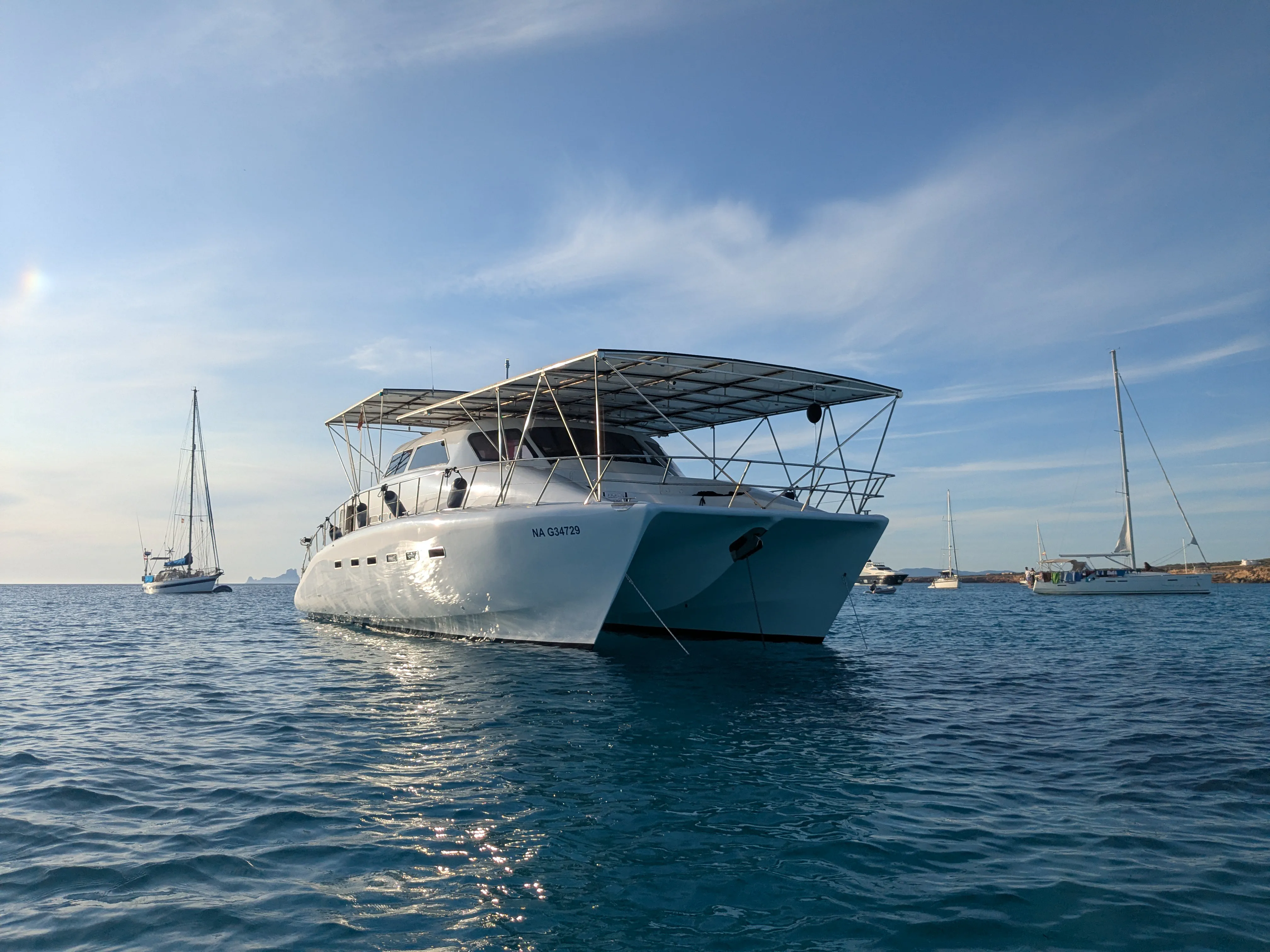 Escargot at Cala Saona Escargot at Cala Saona