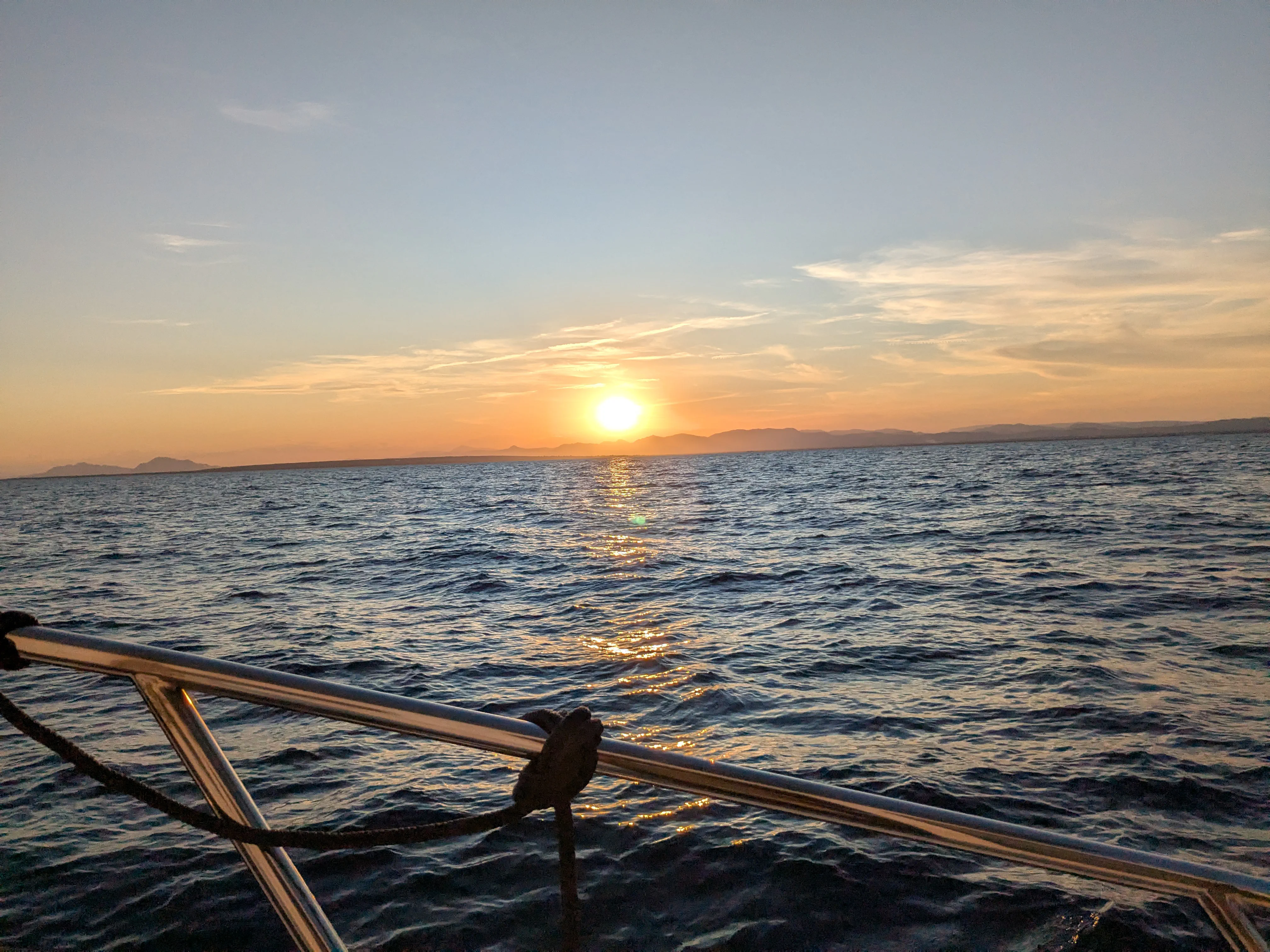 Sunset south of Alicante The coastal landscape south of Alicante at sunset