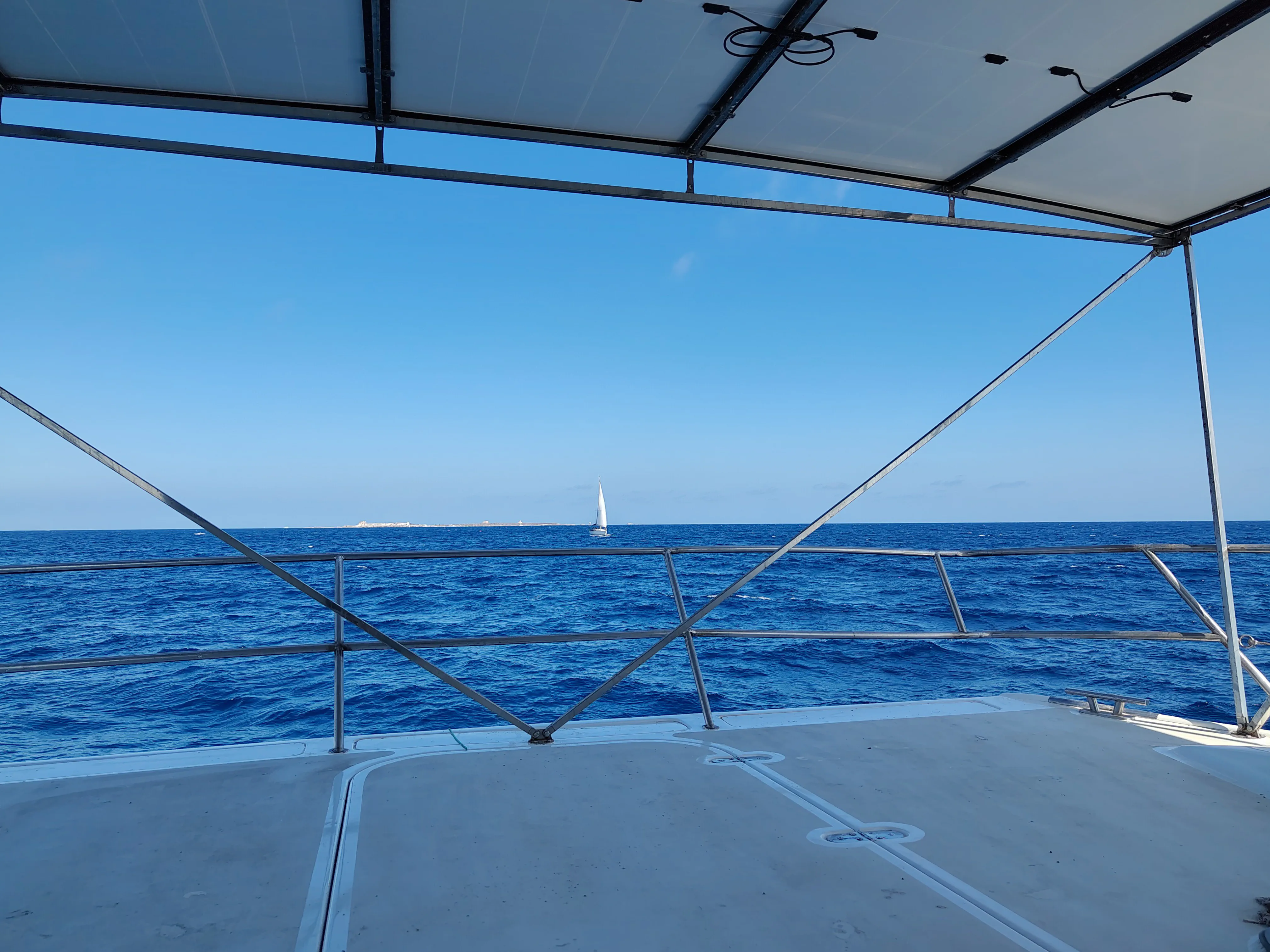 En approche de l'île de Tabarca