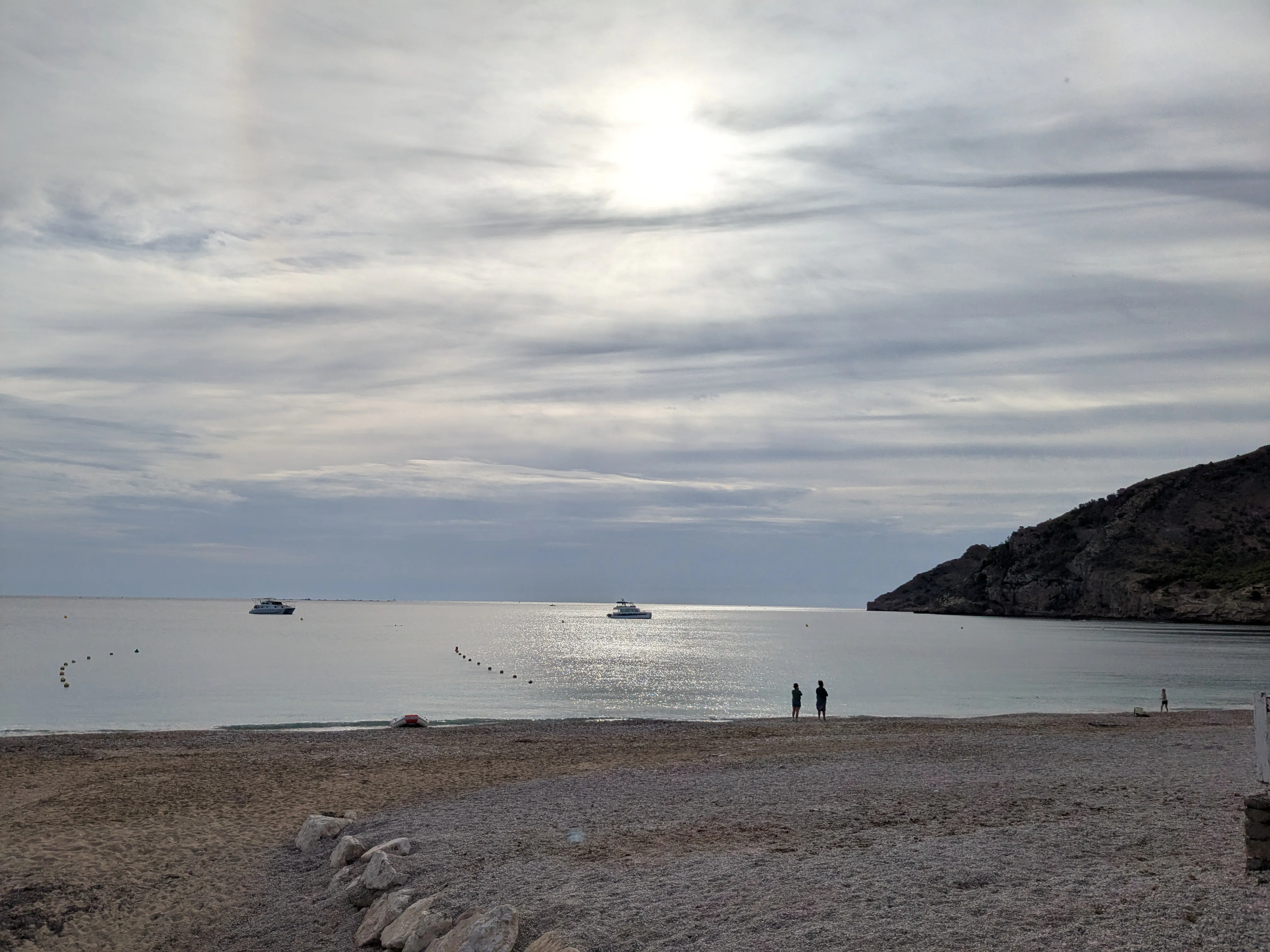 De nouveau au mouillage à L'Albir