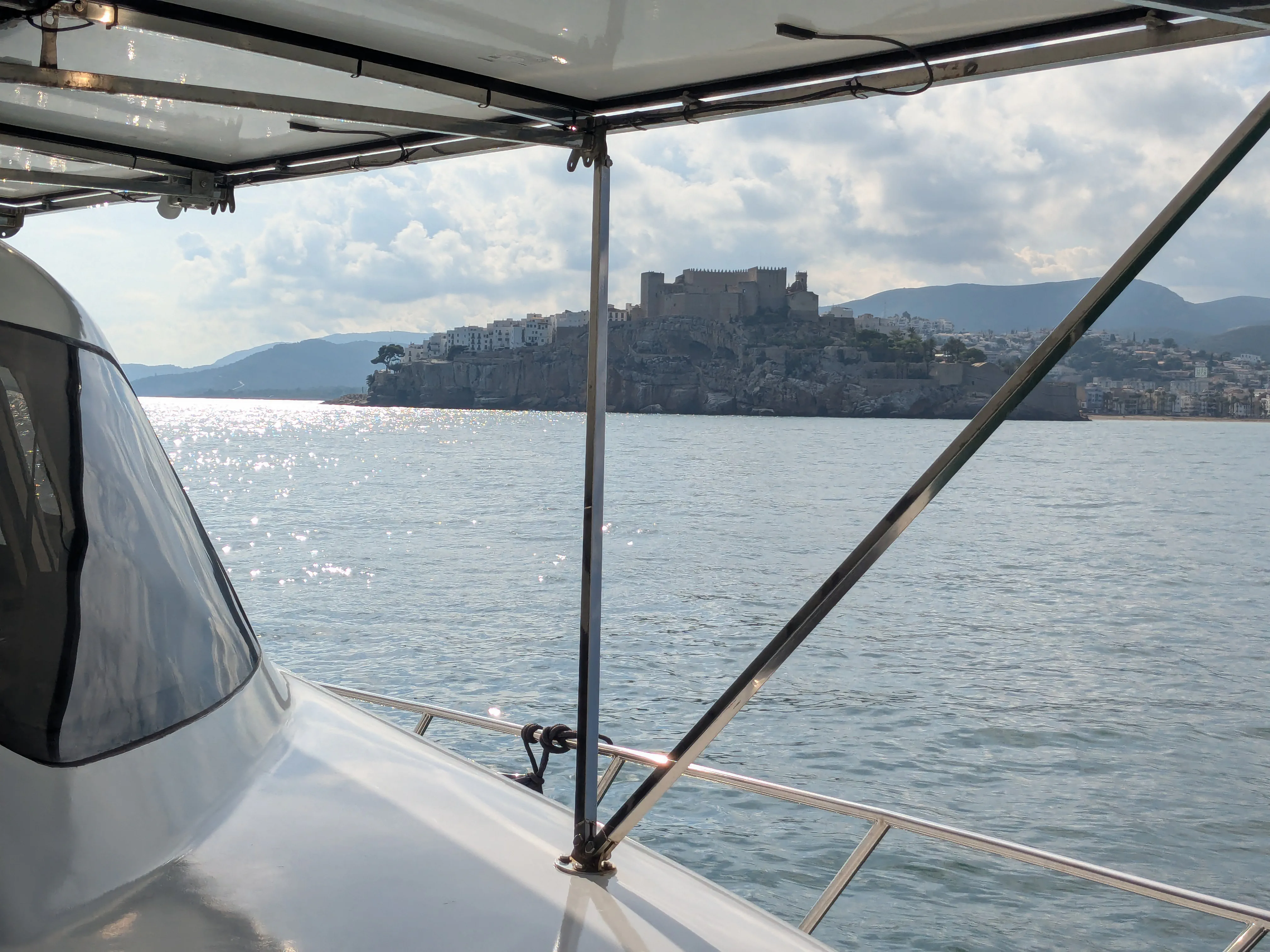 Passage au large de Peñíscola