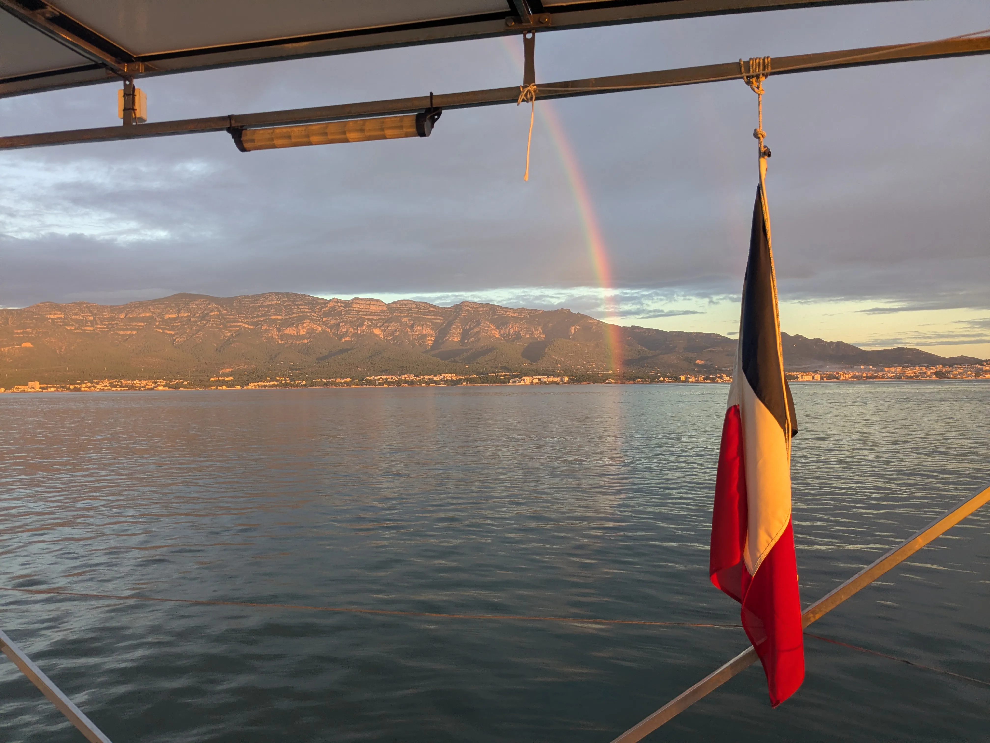 Départ de La Rapita