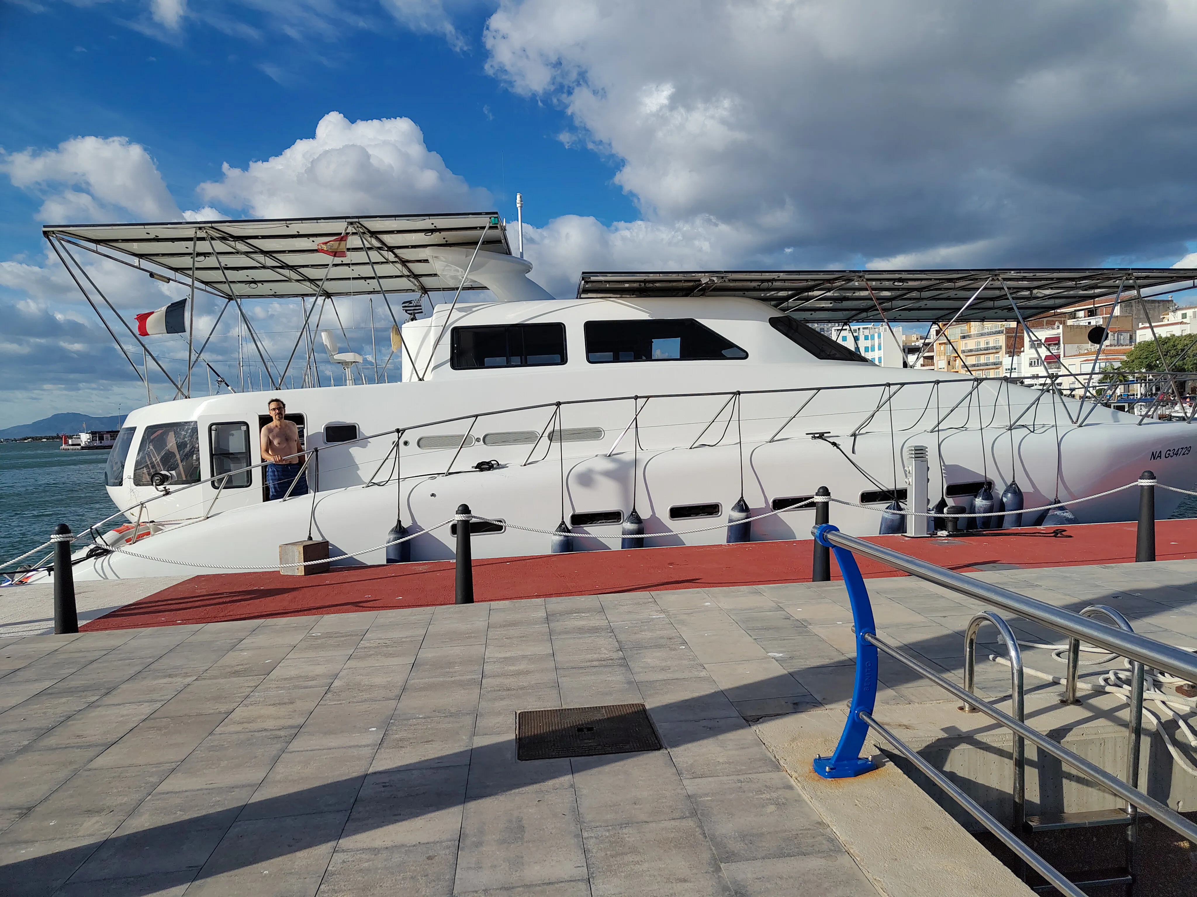 Amarrés au Club Nautico L'Ampolla