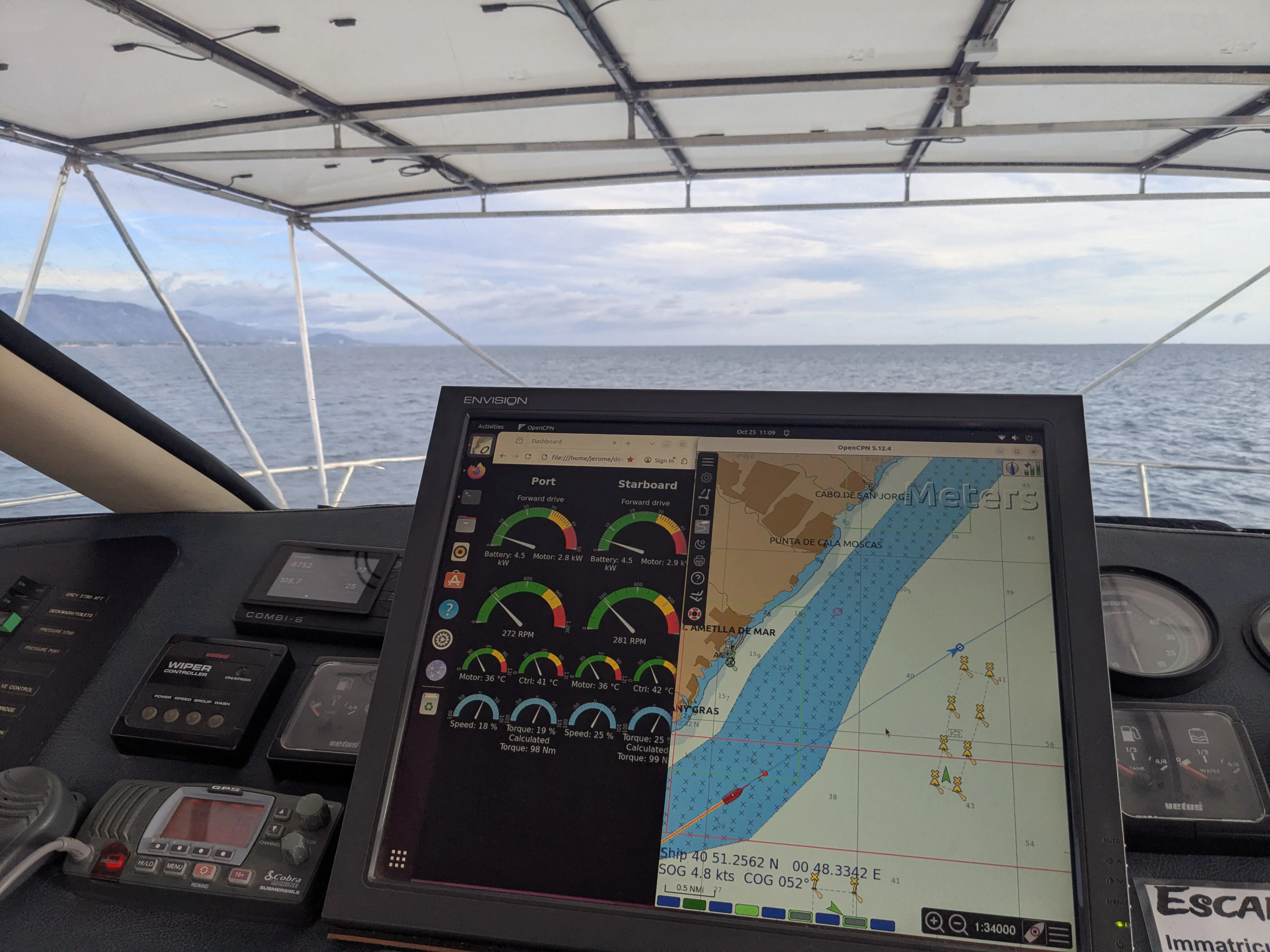 Départ de L'Ampolla