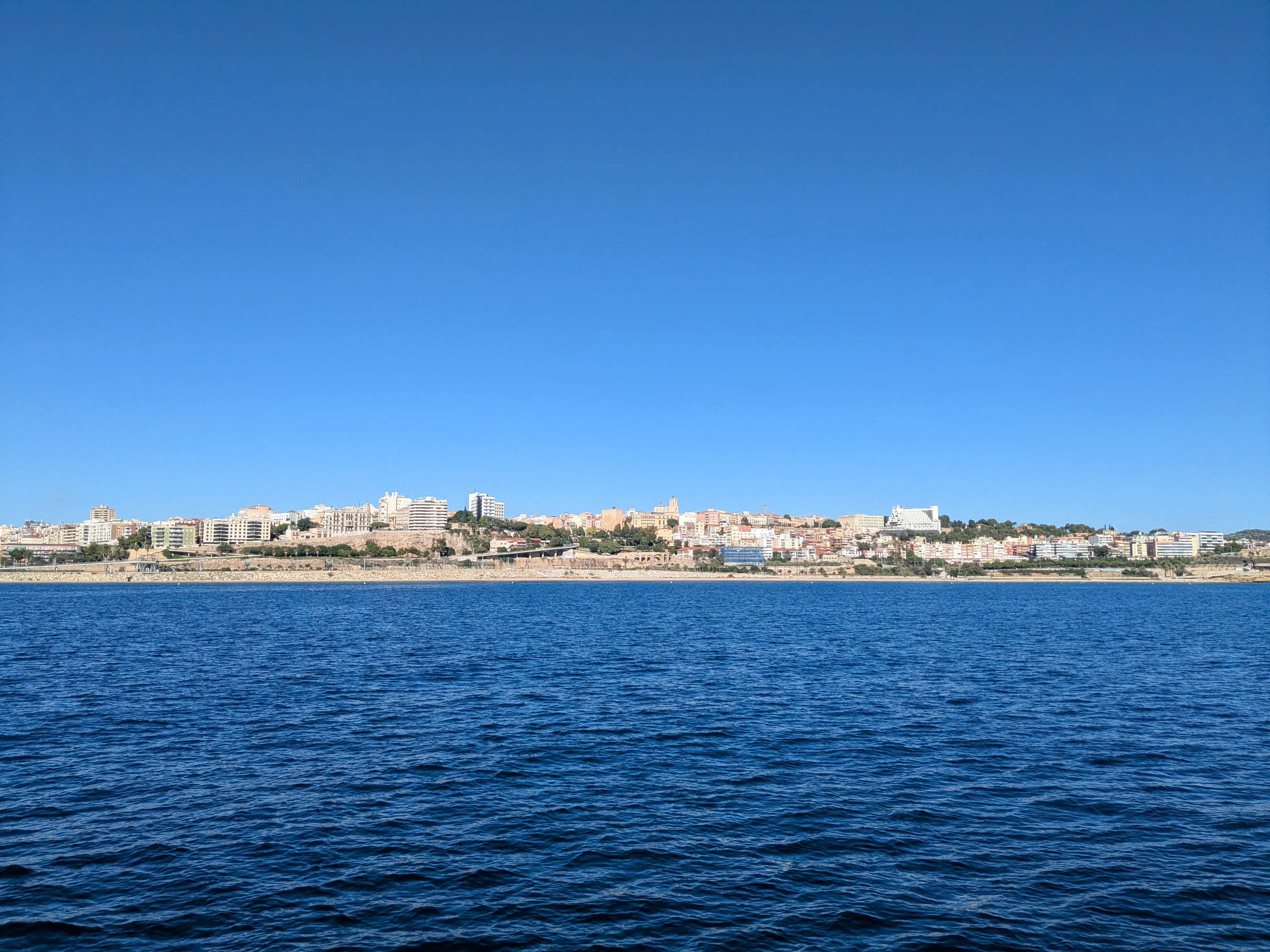 Départ de Tarragone