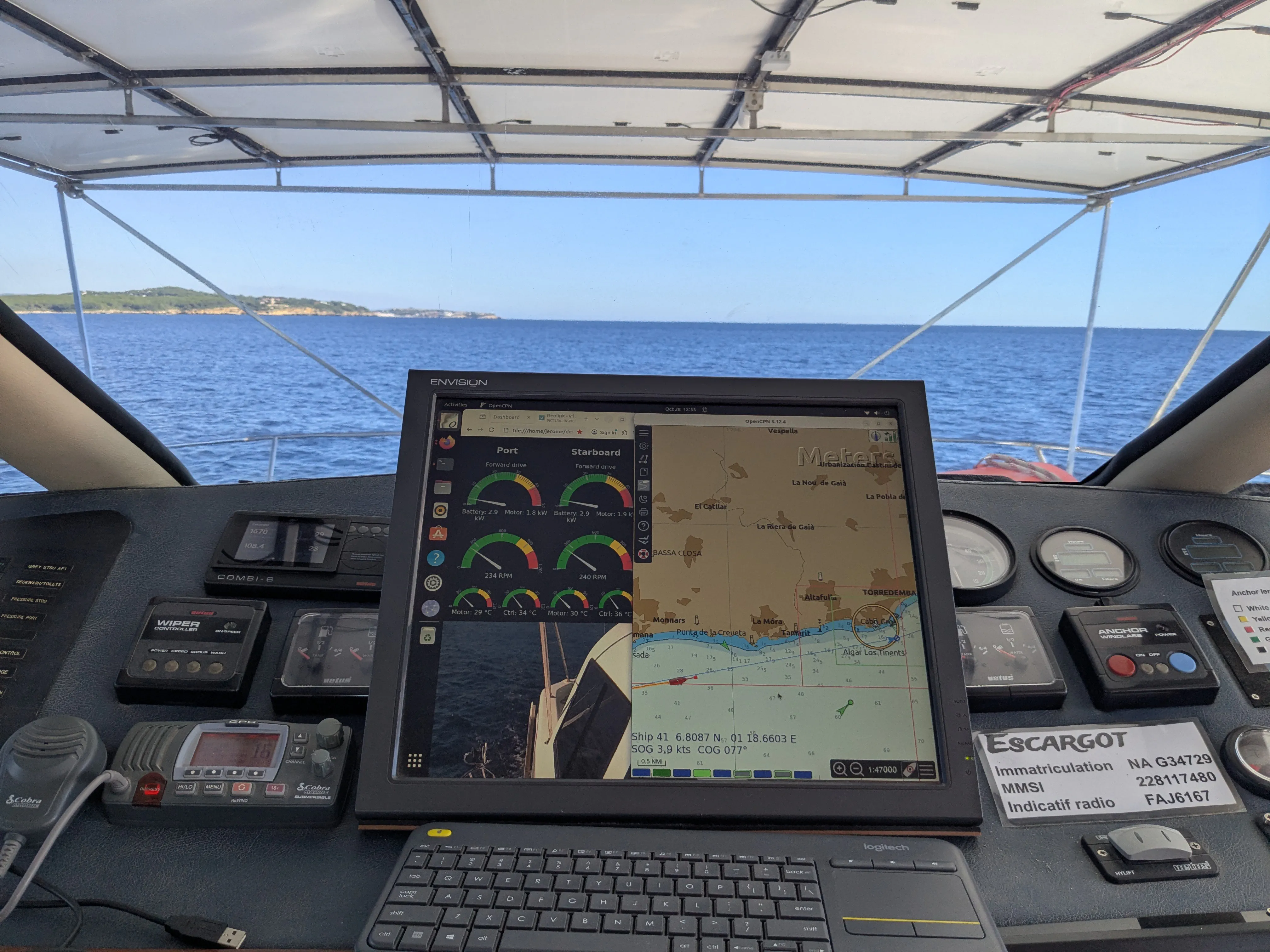 En approche de Torredembarra