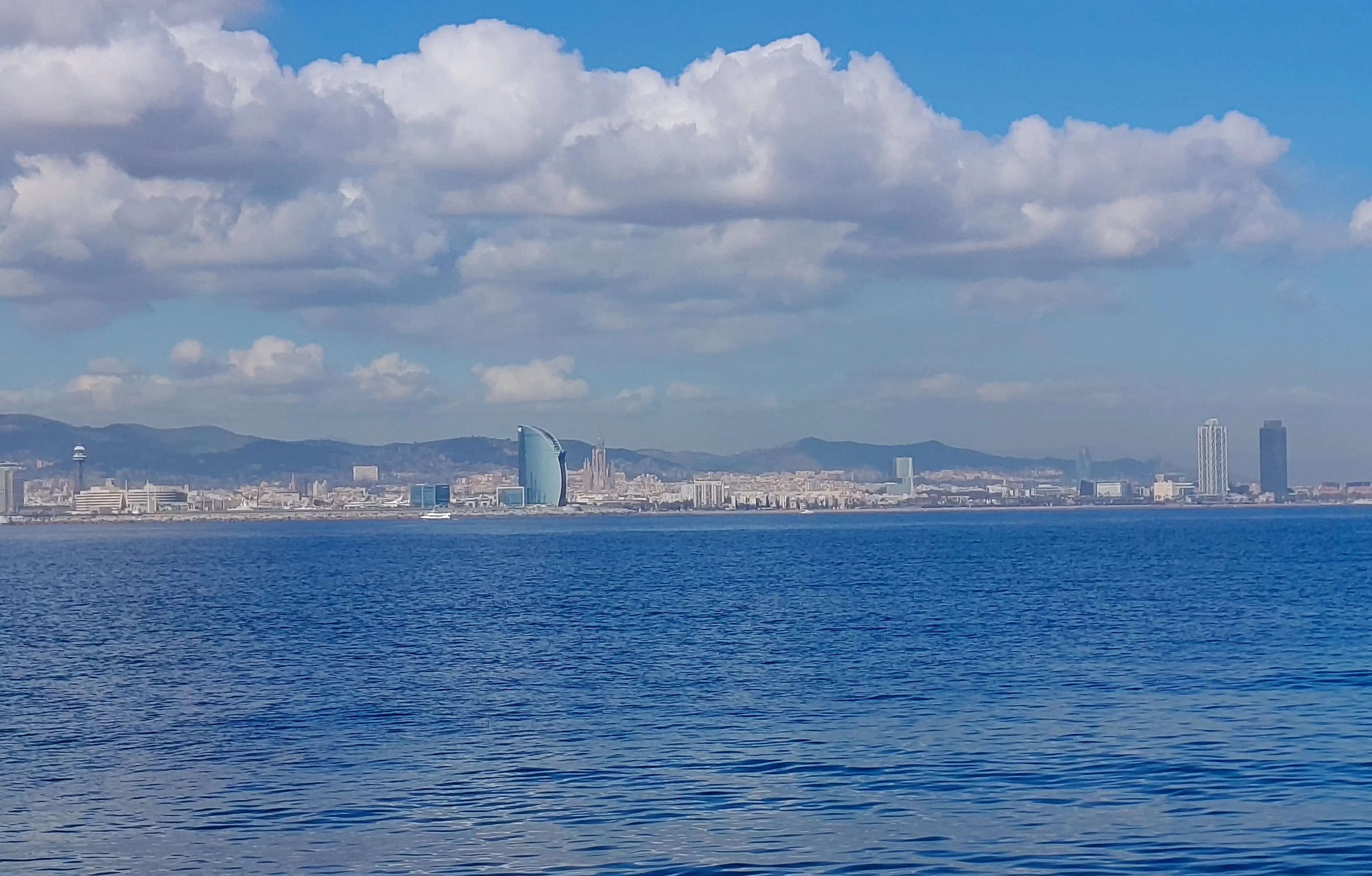 Vue de Barcelone depuis Escargot