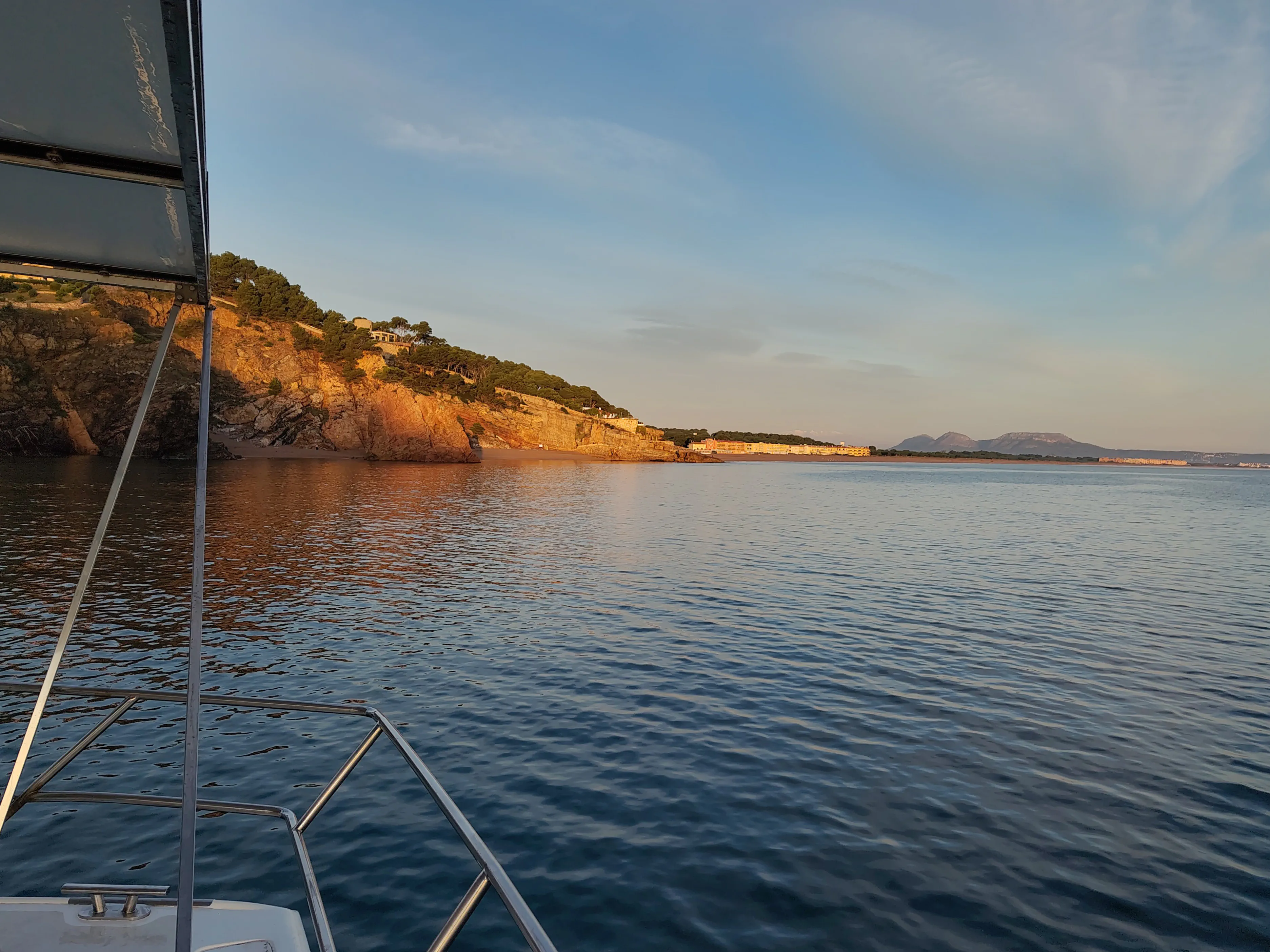 Départ de Cala Sa Riera