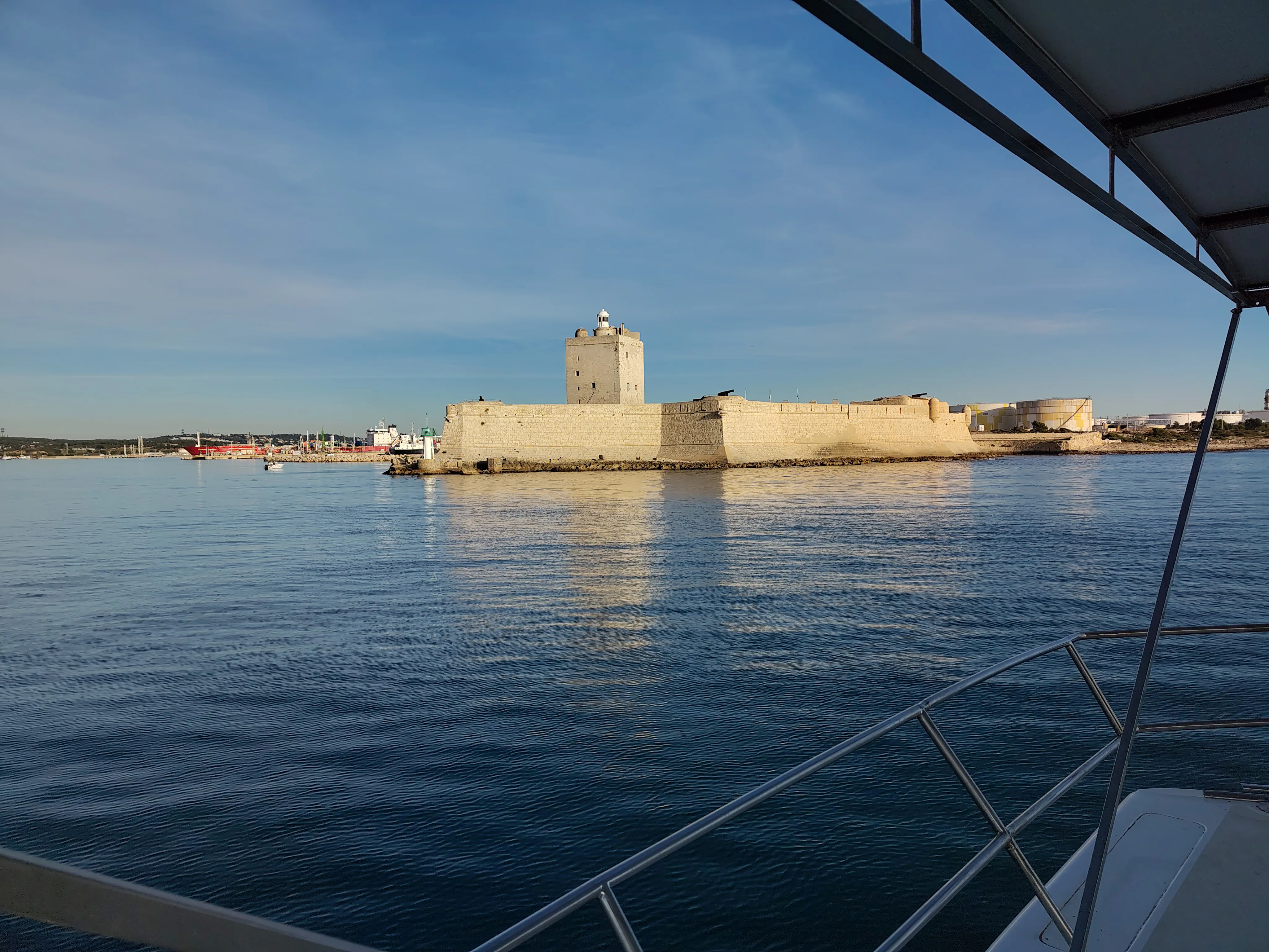 Arrivée à Port-de-Bouc